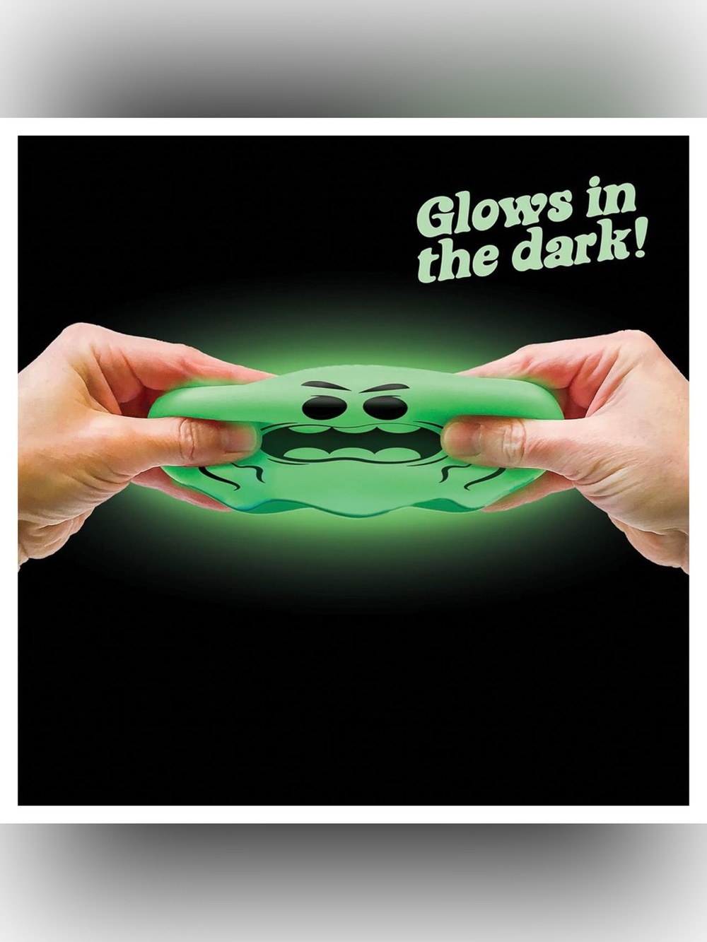 Needoh Glowy Ghost Halloween Squishy Fidget Glow in the Dark NEW SHIPS TODAY! - Picture 9 of 9
